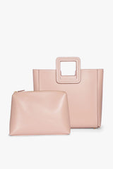 SHIRLEY LEATHER BAG BLUSH