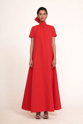 ILANA DRESS POINSETTIA