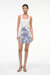 LE SABLE DRESS BLUE TOILE