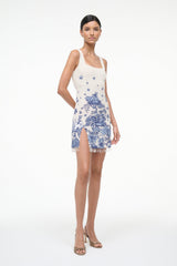 LE SABLE DRESS BLUE TOILE