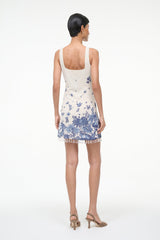 LE SABLE DRESS BLUE TOILE