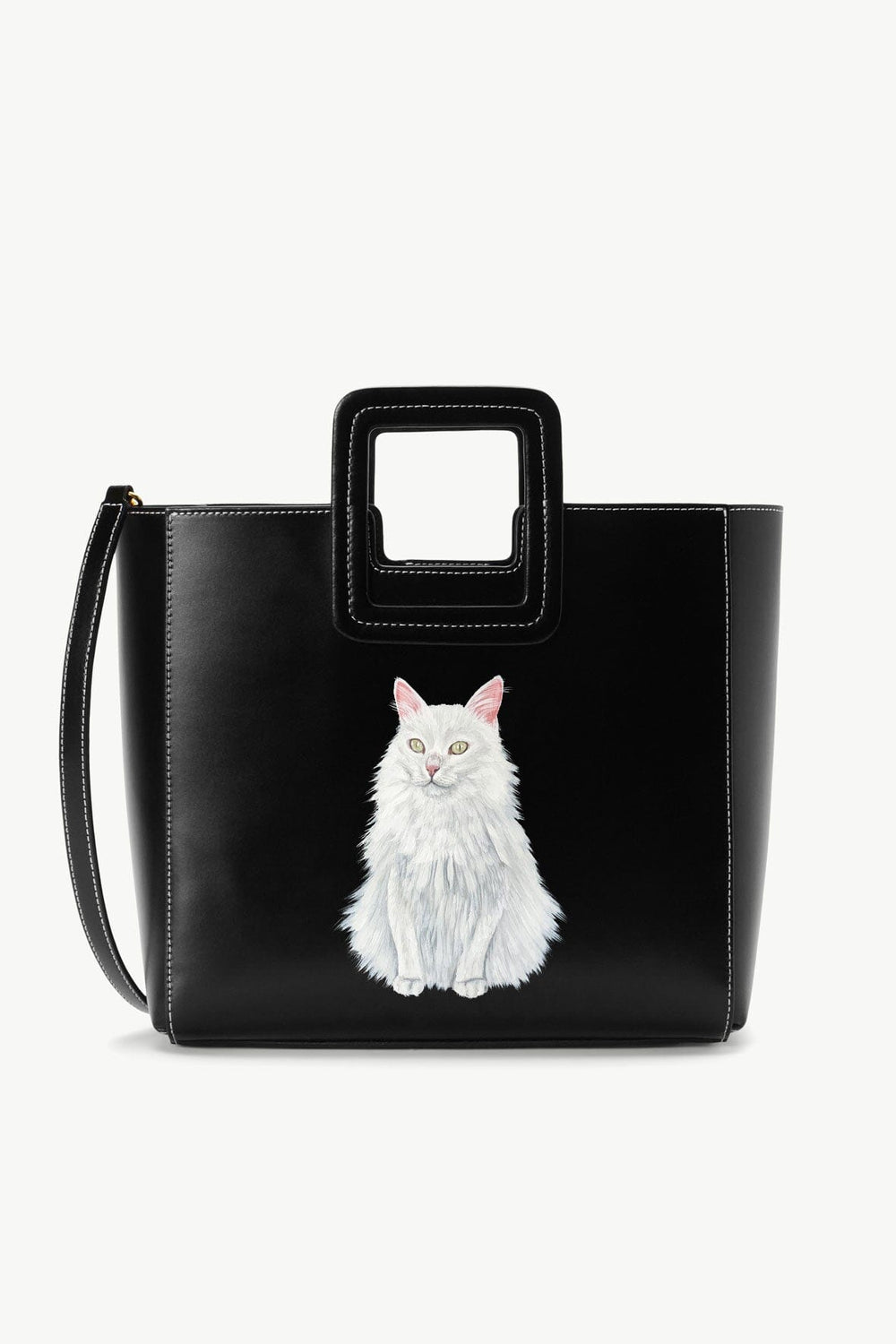 CUSTOM SHIRLEY LEATHER BAG BLACK