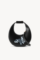 CUSTOM MINI MOON BAG BLACK