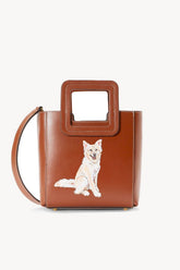 CUSTOM MINI SHIRLEY LEATHER BAG TAN