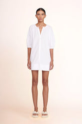 MINI VINCENT DRESS WHITE