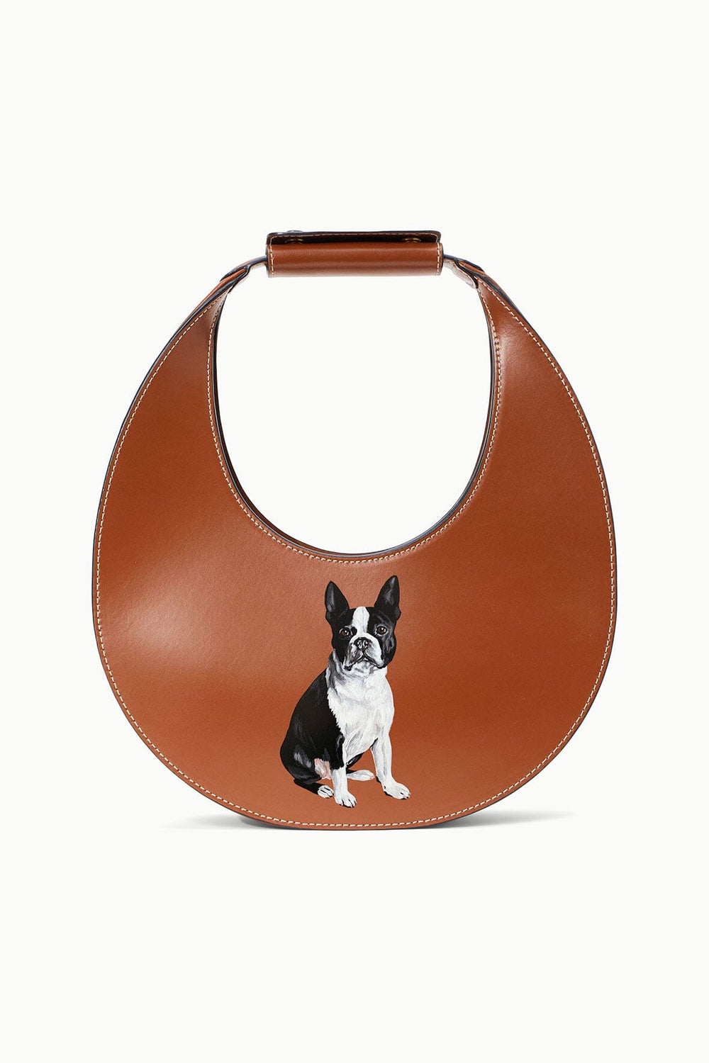 CUSTOM MOON BAG TAN