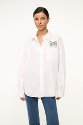CUSTOM CLASSIC OVERSIZED SHIRT WHITE