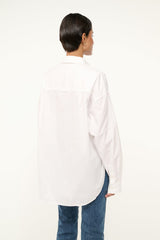 CUSTOM CLASSIC OVERSIZED SHIRT WHITE