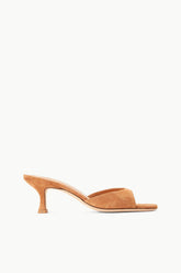 BRIGITTE MULE TAN SUEDE