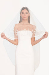 CUSTOM EMBROIDERED VEIL