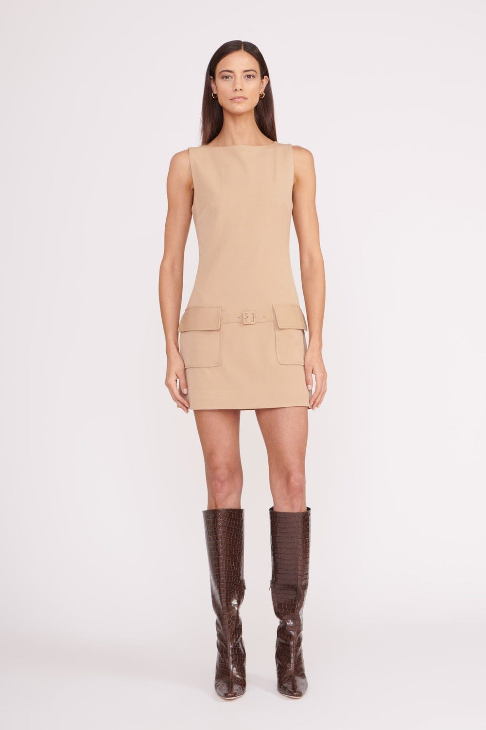SHEILA DRESS CAMEL