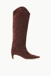 WESTERN WALLY BOOT MAHOGANY