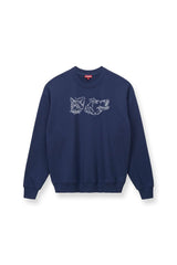 CUSTOM x C.BONZ OVERSIZED SWEATSHIRT NAVY