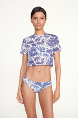 FERNANDA TOP BLUE TOILE