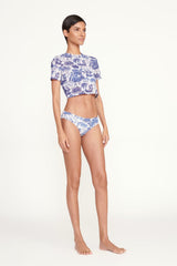 FERNANDA TOP BLUE TOILE