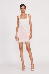 LE SABLE DRESS IVORY CHERRY BLOSSOM TOILE