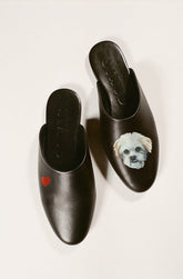 CUSTOM ABBY SLIPPER BLACK