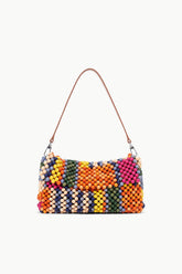 TIMMY BEADED SHOULDER BAG MULTI BAYADERE STRIPE