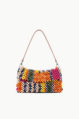 TIMMY BEADED SHOULDER BAG MULTI BAYADERE STRIPE
