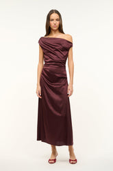 PHARE DRESS MERLOT