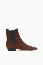 WALLY CHELSEA BOOT MAHOGANY SUEDE