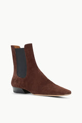 WALLY CHELSEA BOOT MAHOGANY SUEDE