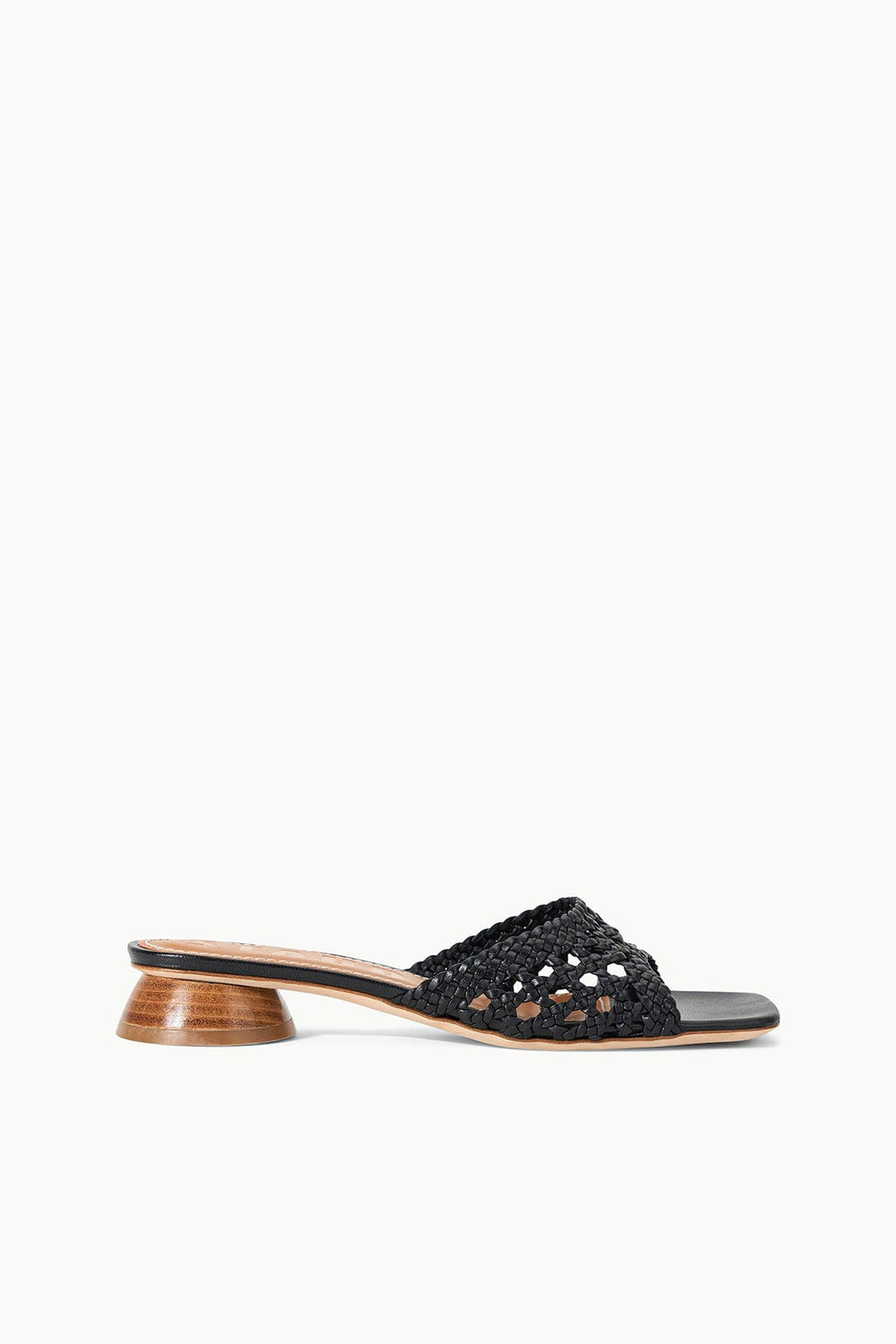 SIMONE CROCHET HEEL BLACK