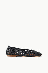 NELL CROCHET BALLERINA BLACK