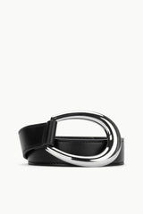 30MM WRAP BELT BLACK SILVER