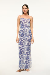 HASTINGS MAXI DRESS BLUE TOILE
