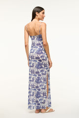 HASTINGS MAXI DRESS BLUE TOILE