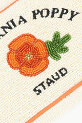TOMMY BEADED BAG CALIFORNIA POPPY