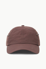 PAULIE BASEBALL HAT ESPRESSO NYLON
