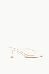 FREJA THONG KITTEN HEEL PAPER