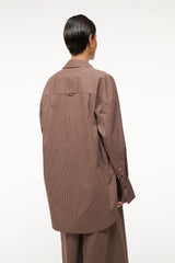 SANDBAR TOP DARK OAK MICRO STRIPE