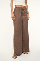BONFIRE PANT DARK OAK MICRO STRIPE