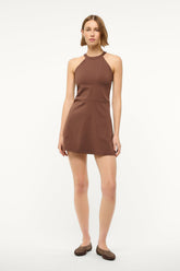 ACE DRESS DARK OAK