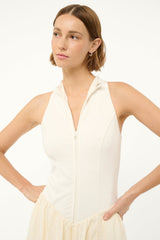 CREVASSE MINI DRESS IVORY