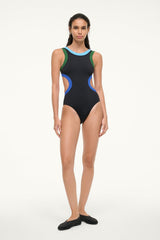 DOLCE ONE PIECE BLACK COLORBLOCK