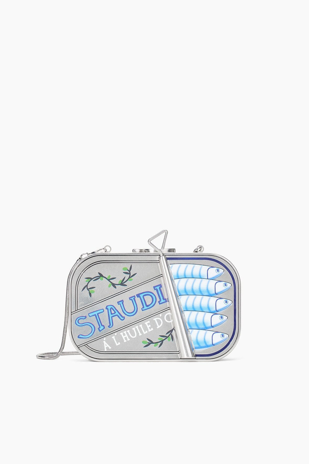 STAUDINES TIN CLUTCH SILVER MULTI