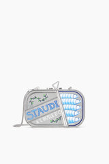 STAUDINES TIN CLUTCH SILVER MULTI