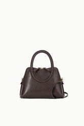NAOMI MINI SATCHEL ESPRESSO
