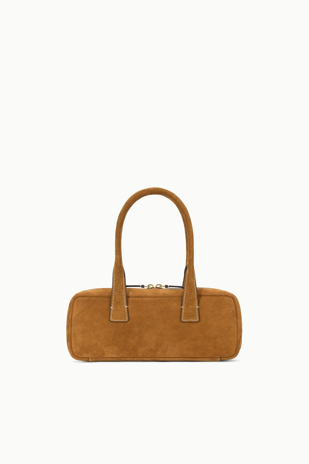 DUDE SHOULDER BAG TAN SUEDE