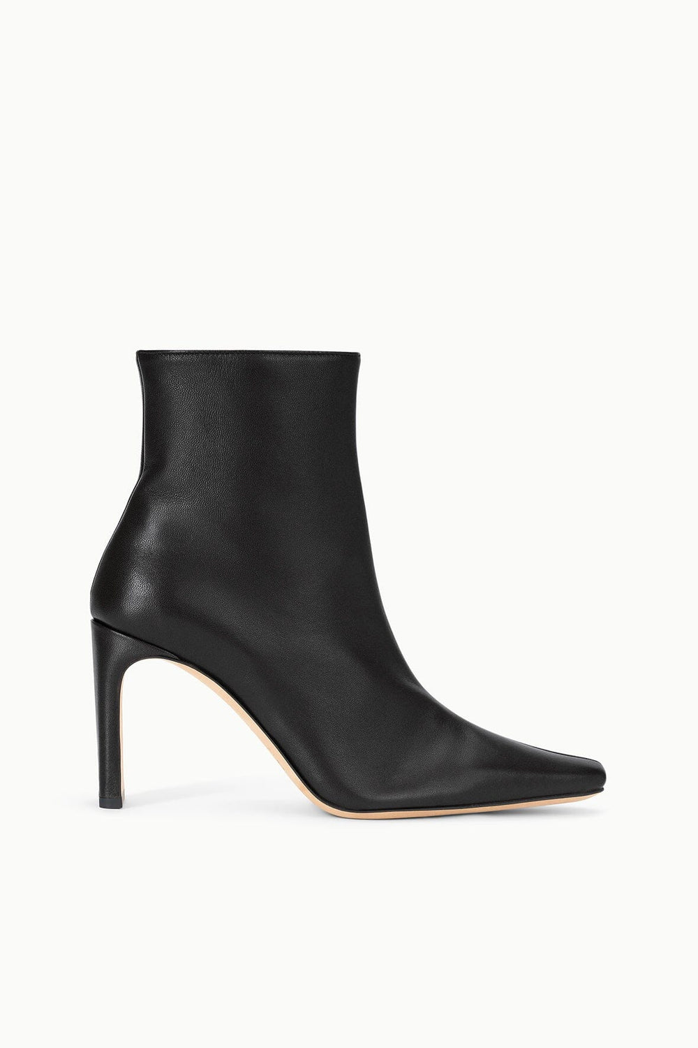 WALLY ANKLE HIGH HEEL BOOT BLACK