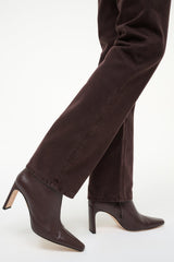 WALLY ANKLE HIGH HEEL BOOT ESPRESSO