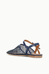 RETE SANDAL NAVY NETTING