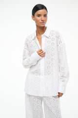 COLTON TOP WHITE EYELET