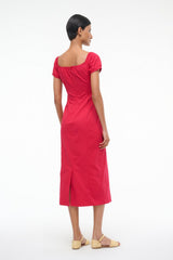 HELENE DRESS CHERRY