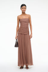 DALTON DRESS MOCHA
