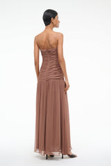 DALTON DRESS MOCHA